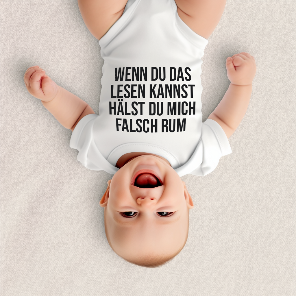 Wenn du das lesen kannst, hältst du mich falsch rum