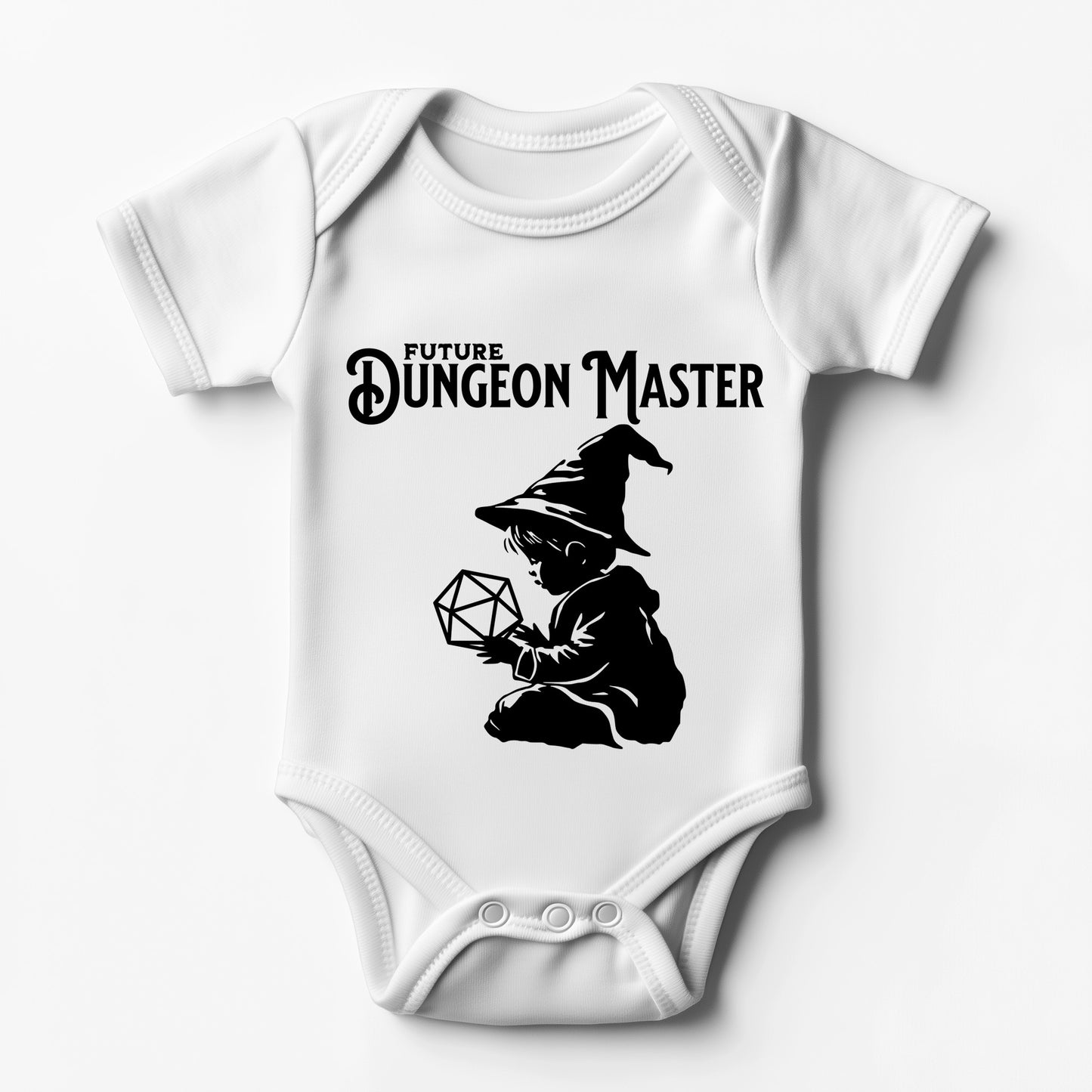 Future Dungeon Master | Fantasy Baby Body | Rollenspiel Abenteuer | RPG Strampler